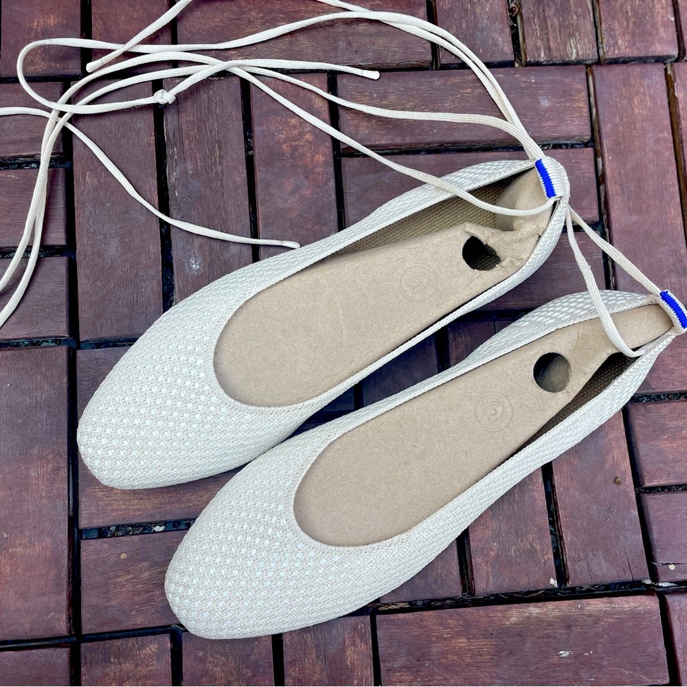 Rothy’s Elegant Cream Women's Ballet Flats